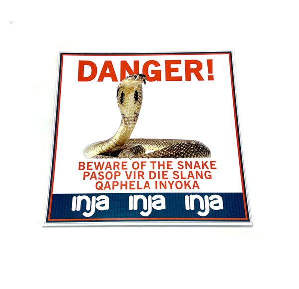 Danger Snake Sign